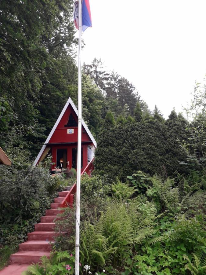 Ferienhaus Sommerland Auszeithuette フライウング エクステリア 写真